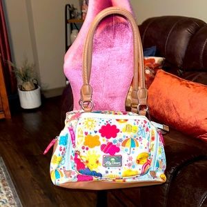 lily Bloom triple section shoulder bag